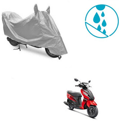 Atulit enterprises Two Wheeler Cover for Suzuki(Let's, Silver)