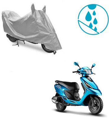 Atulit enterprises Two Wheeler Cover for TVS(Zest, Silver)