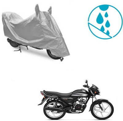 Atulit enterprises Two Wheeler Cover for Honda(CD, Silver)