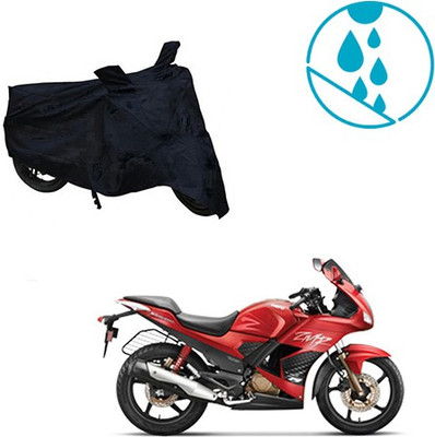 Atulit enterprises Two Wheeler Cover for Hero(Karizma ZMR, Black)