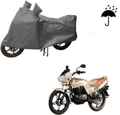 HYBRIDS COLLECTION Waterproof Two Wheeler Cover for LML(Freedom, Grey)