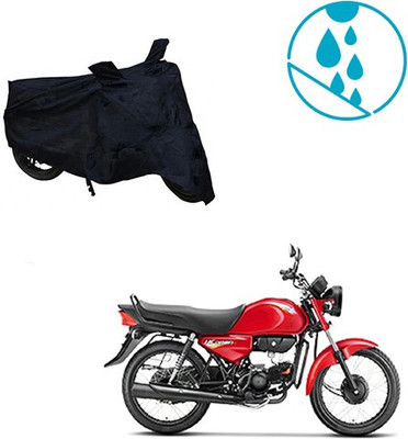 Atulit enterprises Two Wheeler Cover for Hero(HF Dawn, Black)