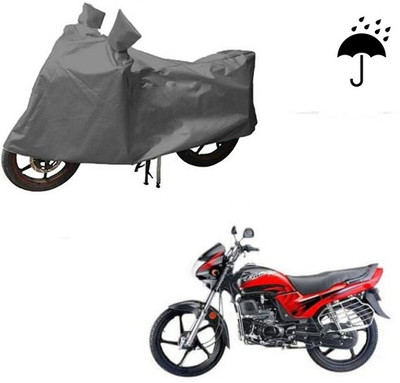 HYBRIDS COLLECTION Waterproof Two Wheeler Cover for Honda(Passion, Grey)