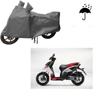 HYBRIDS COLLECTION Waterproof Two Wheeler Cover for Aprilia(SR 125, Grey)