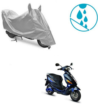 Atulit enterprises Two Wheeler Cover for Hero(Electric Cruz, Silver)