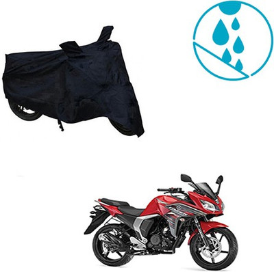 Atulit enterprises Two Wheeler Cover for Yamaha(Fazer, Black)