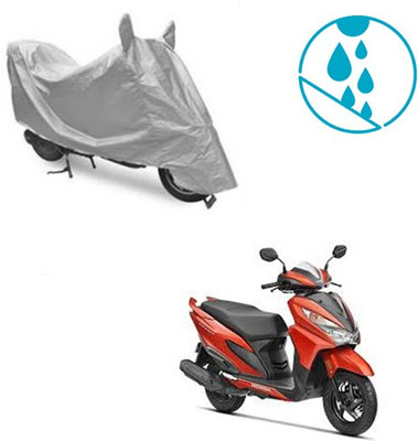 Atulit enterprises Two Wheeler Cover for Honda(Grazia, Silver)
