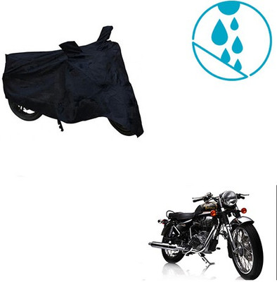 RPSENTTERPR Waterproof Two Wheeler Cover for Royal Enfield(Electra Delux, Black)
