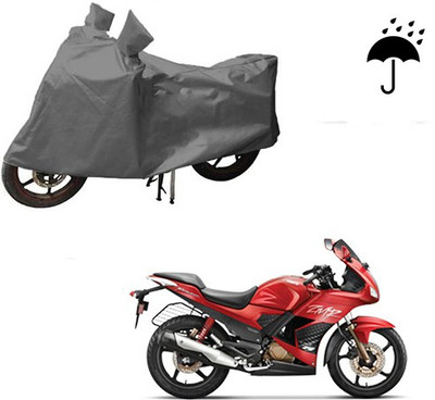 THE REAL ARV Waterproof Two Wheeler Cover for Hero(Karizma ZMR, Grey)