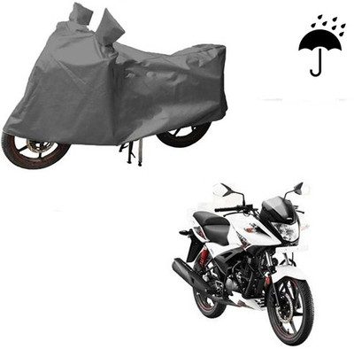 HYBRIDS COLLECTION Waterproof Two Wheeler Cover for Hero(Ignitor, Grey)