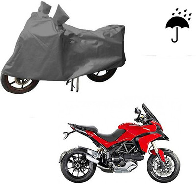 HYBRIDS COLLECTION Waterproof Two Wheeler Cover for Ducati(Multistrada, Grey)