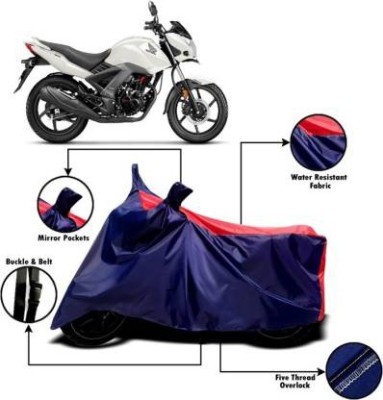 Love Me Waterproof Two Wheeler Cover for Honda(CBR 250R, Red, Blue)