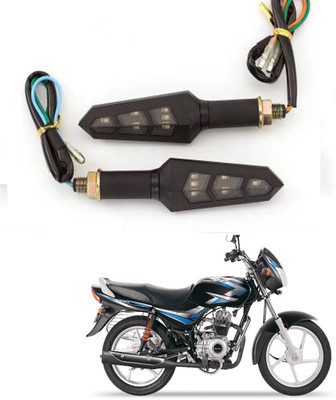 BRPEARl Side LED Indicator Light for Bajaj CT 100(Orange)