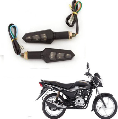 BRPEARl Side LED Indicator Light for Bajaj Platina(Orange)