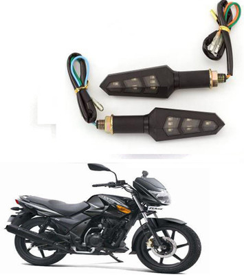 BRPEARl Side LED Indicator Light for TVS Flame DS125(Orange)