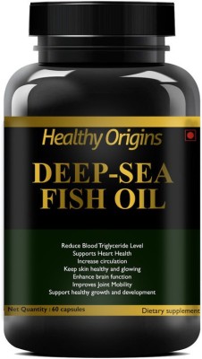 Healthy Origins Nutrition Deep Sea Fish Oil 2500mg (Omega 3 Fish Oil) Pro(60 No)