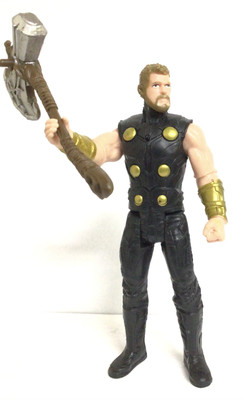 Shailly's Wardrobe Thor Action Figure 6 Inches from Avengers Infinity War - Toys for Kids(Black)