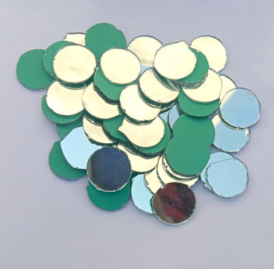 Indias Creation M 05 Round Mirror 14mm-100 pieces