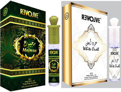 Revolve MAJMUA & WHITE OUD Floral Attar(Natural)