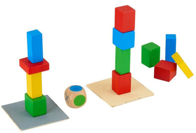 Eduedge Tower Game Educational Learning Preschool Activities Toy For Boys & Girls(Multicolor)