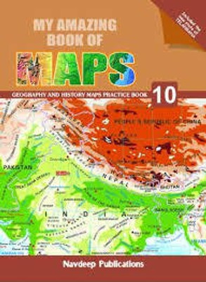 MY AMAZING BOOK OF MAPS - 10(Paperback, NAVDEEP PUBLICATION)