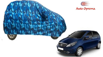 Auto Oprema Car Cover For Tata Vista (With Mirror Pockets)(Blue)