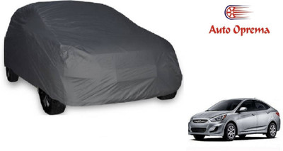 Auto Oprema Car Cover For Hyundai Accent (Without Mirror Pockets)(Grey)