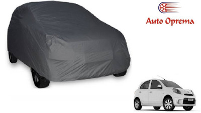 Auto Oprema Car Cover For Nissan Micra (Without Mirror Pockets)(Grey)