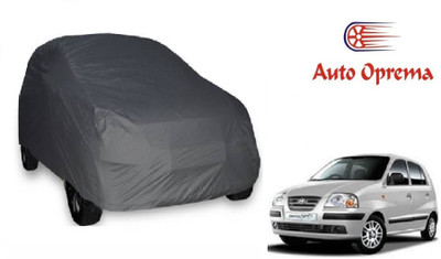 Auto Oprema Car Cover For Hyundai Santro Xing (Without Mirror Pockets)(Grey)