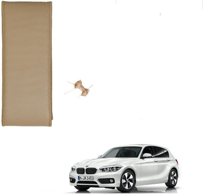 AuTO ADDiCT Hand Stiched Steering Cover For Audi S5(Beige, Leatherite)