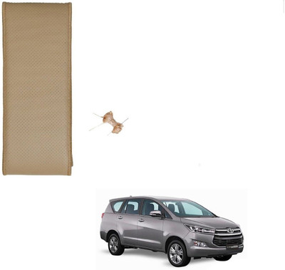 AuTO ADDiCT Hand Stiched Steering Cover For Toyota Innova(Beige, Leatherite)