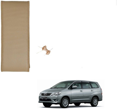 AuTO ADDiCT Hand Stiched Steering Cover For Toyota Innova(Beige, Leatherite)