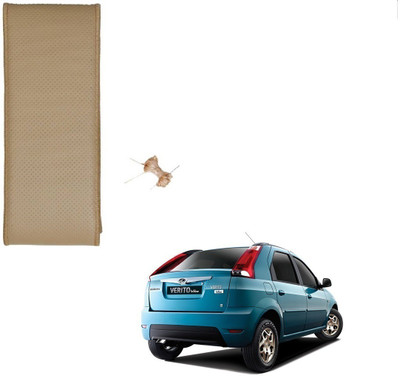 AuTO ADDiCT Hand Stiched Steering Cover For Mahindra XUV 500(Beige, Leatherite)