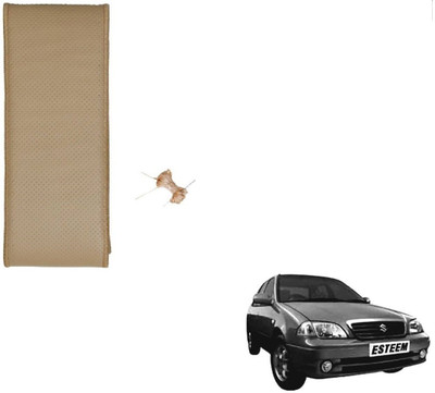 AuTO ADDiCT Hand Stiched Steering Cover For Maruti New Dzire(Beige, Leatherite)