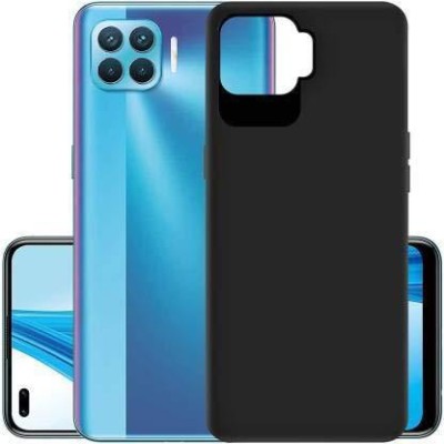 Caseline Back Cover for Oppo F17 Pro(Black, Grip Case, Silicon, Pack of: 1)