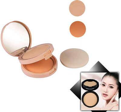 MARS 2 in 1 Soft Shiny Skin Compact Powder  Compact(Beige, 20 g)