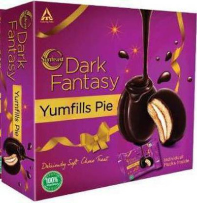 Sunfeast Dark Fantasy Yumm Fills Pie Cookie Cake Biscuit(253 g)