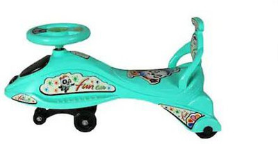 oh baby Car Battery Operated Ride On(Light Blue)