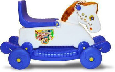 ACUTIY Rideons & Wagons Non Battery Operated Ride On(Blue, White)