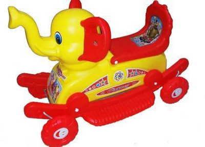 ACUTIY Rideons & Wagons Non Battery Operated Ride On(Red, Yellow)