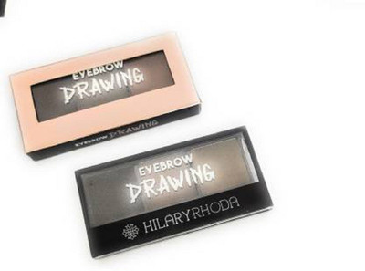 Hilary Rhoda Eyebrow Enhancer eyebrow palette 6.8 g(Black, Grey, Brown)