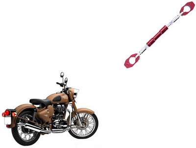 AXWee Roy Enfie Class Dese StorRed Handle Bar Handle Bar(Red, Silver)