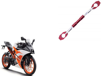 AXWee KT RC 2OO Red Handle Bar Handle Bar(Red, Silver)