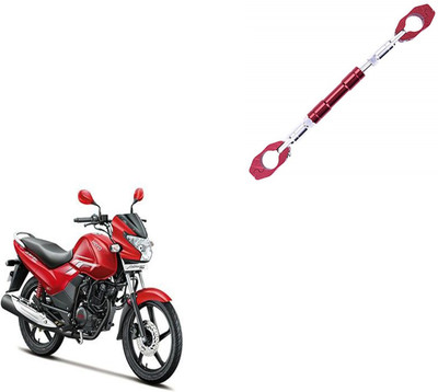 AXWee Her Achiev Red Handle Bar Handle Bar(Red, Silver)