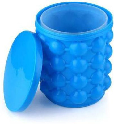 WILLA 1 L Silicone 1 L Silicone ICE-CUBE-MAKER 5614 Ice Bucket Ice Bucket(Blue)
