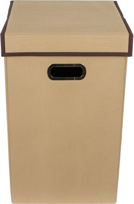 JMD Creation 60 L Beige Laundry Basket(Non Woven)