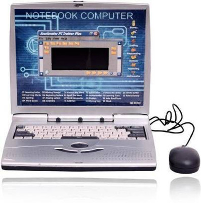 MARUTINANDAN Laptop Notebook computer 22 activities & Games Fun Laptop Toys For kids (Multicolor) (Multicolor)(Multicolor)