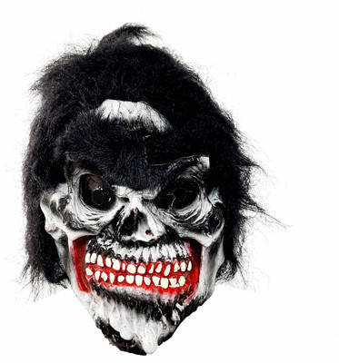 JSR CART Ghost/Scary/Horror Character Mask Party Mask Party Mask(White, Black, Pack of 1)