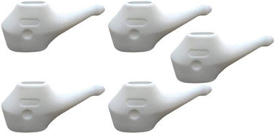 SCORIA Plastic White Neti Pot(150 ml)