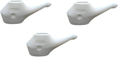 SCORIA Plastic White Neti Pot(150 ml)
